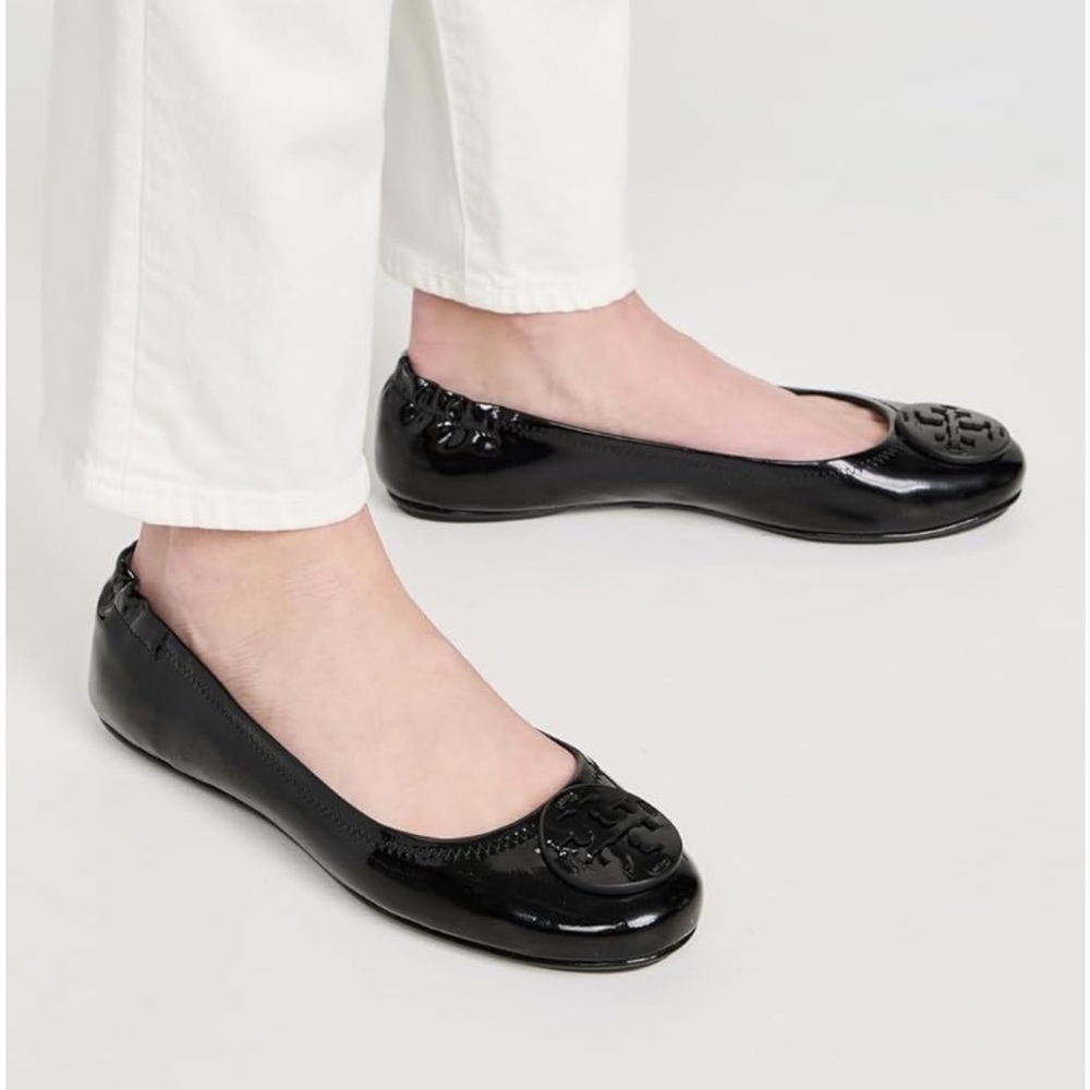 Tory Burch Reva ballet flats, size 8.5.